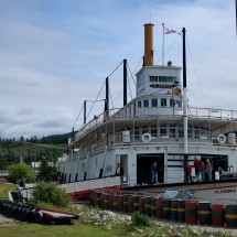 Sternwheeler SS Klondike in Whitehorse, also very important during the Gold Rush
